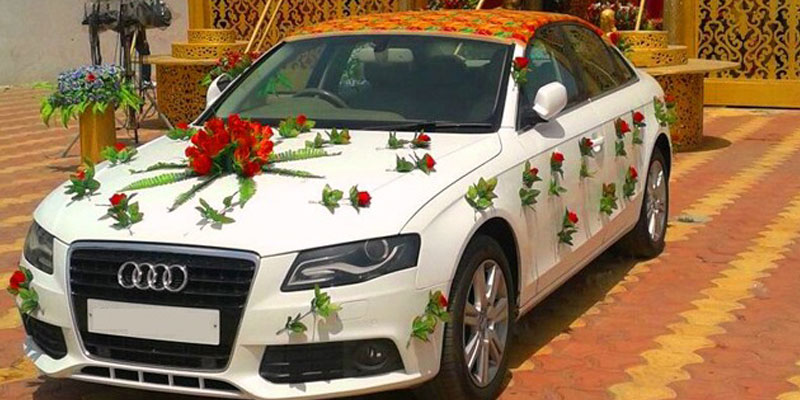 Audi A4 Wedding Marriage car in Odisha Puri Bhubaneswar Patra Tours and Travels